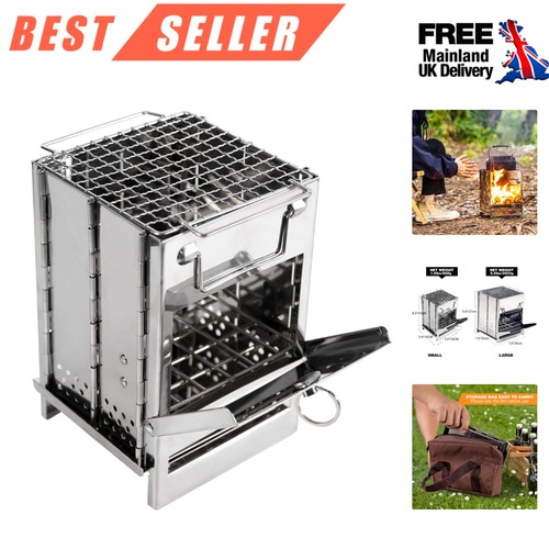 Compact portable wood burning - portable,