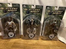 DC direct action figures Blackest Night Lot Of 3 Hawkman Nekron Deadman A