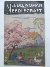 NEEDLEWOMAN and NEEDLECRAFT No. 22 (WWII issue) 1945
