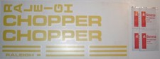 RALEIGH CHOPPER MKI DECAL SET
