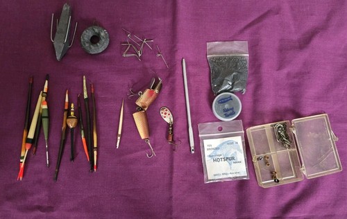 Vintage fishing floats and - ,
