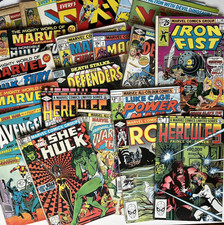 27 x MARVEL COMICS BRONZE AGE 1976-1982 #1’s Runs Hulk Fury She-Hulk X-Men NM