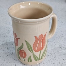 Churchill Mug - Red Tulips