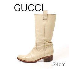 Gucci Leather Long Boots