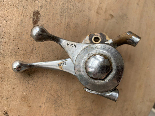 Chromed brass amal - chromed,