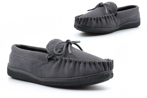 Mens moccasin slippers boys - mens,