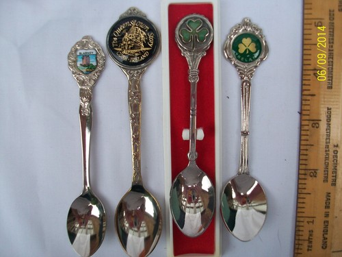 Tea spoons collector set n - ,