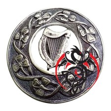 Highland Kilt Fly Plaid Brooch