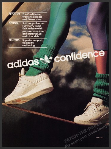 Adidas 1980s magazine print - adidas,