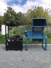 Ulster U15 22Kw Shredder Industrial waste plastic wood metal cable recycling