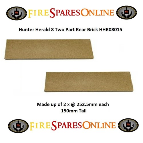 Part rear fire brick - rear,