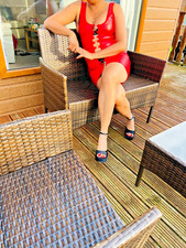 Red PVC Bodycon Mini Dress