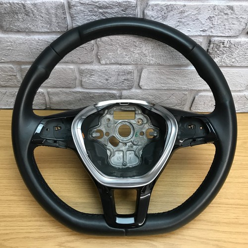 Genuine black leather - genuine, vw