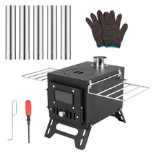 Wood Burning Stove with 5