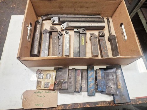 Tipped turning tools - tipped,