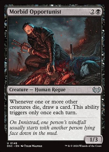 Mtg morbid opportunist dsc - mtg,