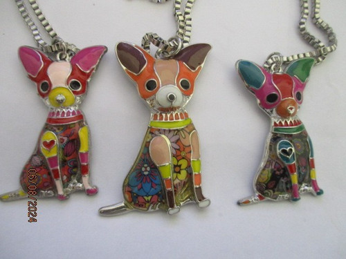 Chihuahua dog enamel - chihuahua,