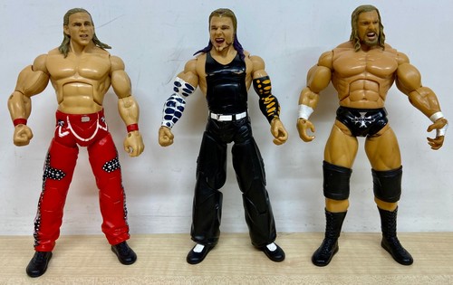 Set deluxe wwe action - set,