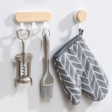 Wooden Self-adhesive Hooks
