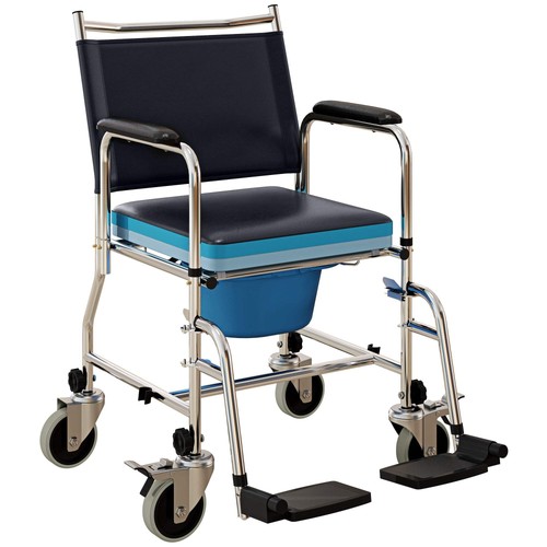 Homcom rolling shower chair - shower,