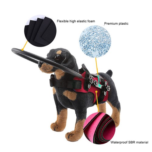 Ring harness for blind dog - harness,