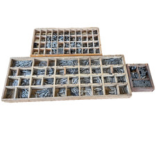 Printing Press - Metal Letters