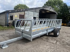 Tusk Feed Trailer. Cattle