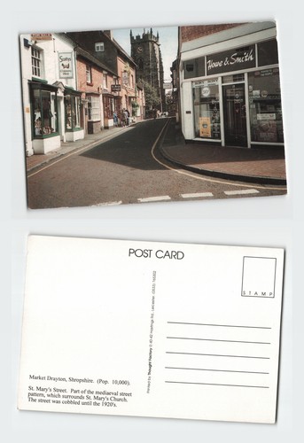 Vintage postcard market - vintage,