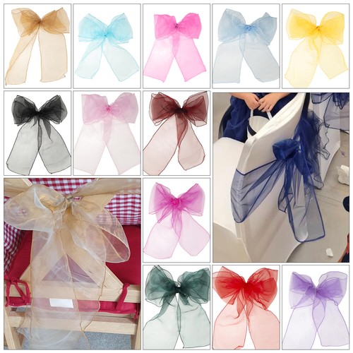 100 organza wedding chair - organza,