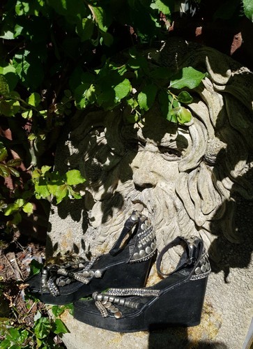 Faith embellished wedge - faith,