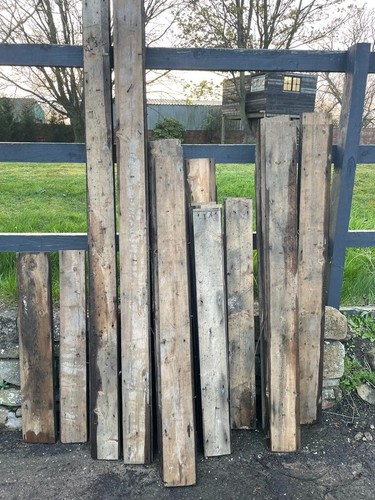 Reclaimed pine floorboards - pine,