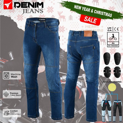 Motorcycle jeans made with - motorcycle,