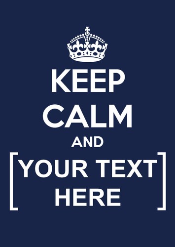 Keep calm and - keep,