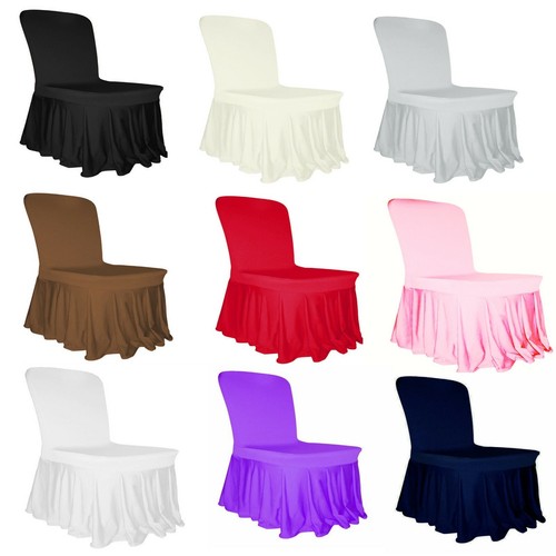 Spandex skirt chair - skirt,