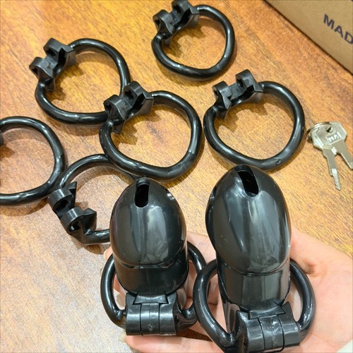 Lockable resin chastity - lockable,