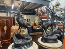 Bronze Painted "Monarch Of The