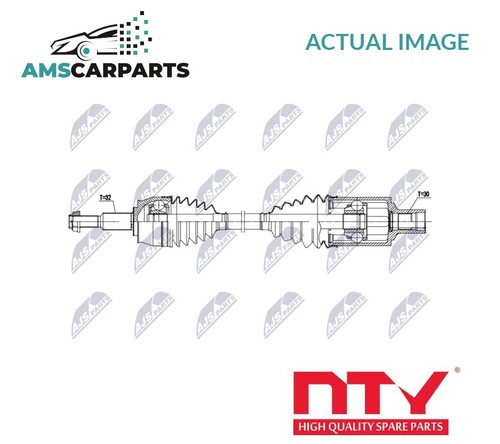 Drive shaft joint rear - drive, left