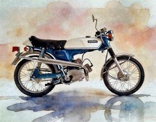 Yamaha fs1 fizzy moped art - fs1-e,