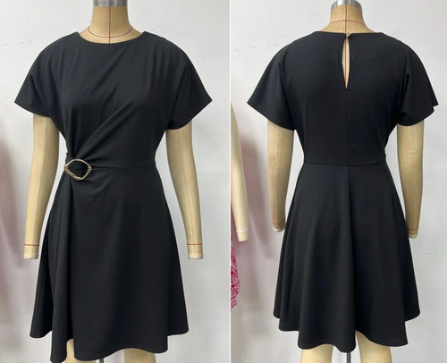 Lipsy buckle dress - buckle,