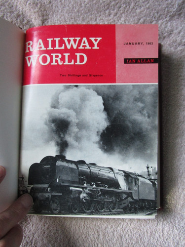 Railway world bound volume - bound,