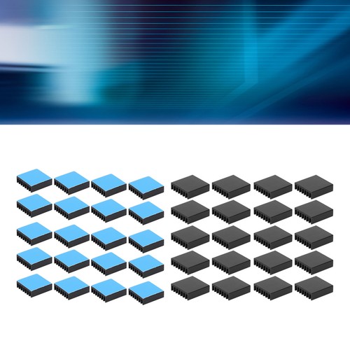 20pcs heat sinks mini black - mini,