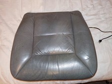 MERCEDES BENZ W126 W124 FRONT SEAT BASE LEATHER GREY 1269103850