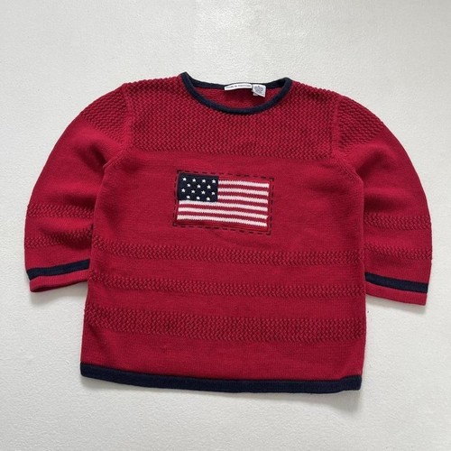 Vintage red usa embroidered - vintage,