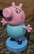 Peppa Pig Daddy Pig Stamper Cake Topper Figure 7cm