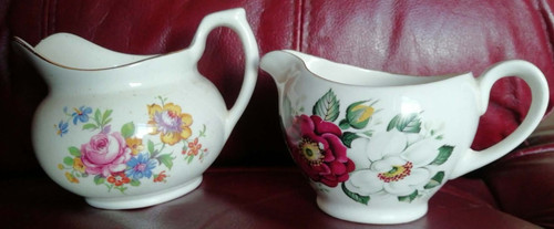Vintage bone china cream - vintage,