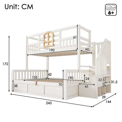 Bunk beds for kids - bunk,