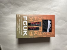 FCUK Everyday Necessities Gift Set Hair & Body Wash, Spray, Boxers One Size New