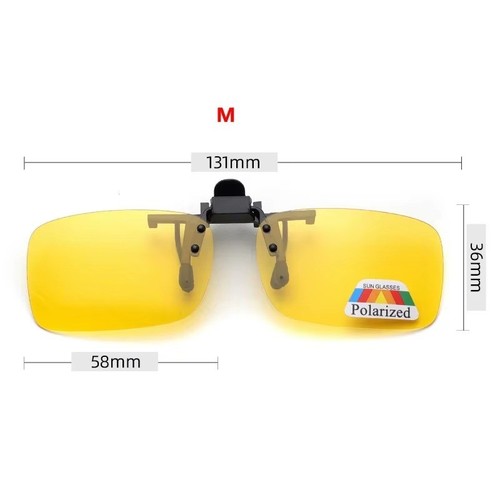 Clip flip sunglasses - on,