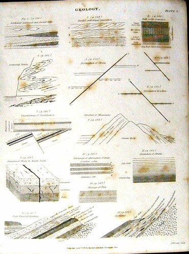 Antique old print 1010 - antique,