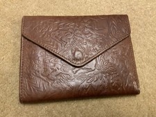 Leather Wallet with Embossed